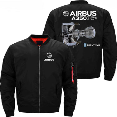 AIRBUS A350 XWB Ma-1 Bomber Jacket Flight Jacket Aviator Jacket THE AV8R